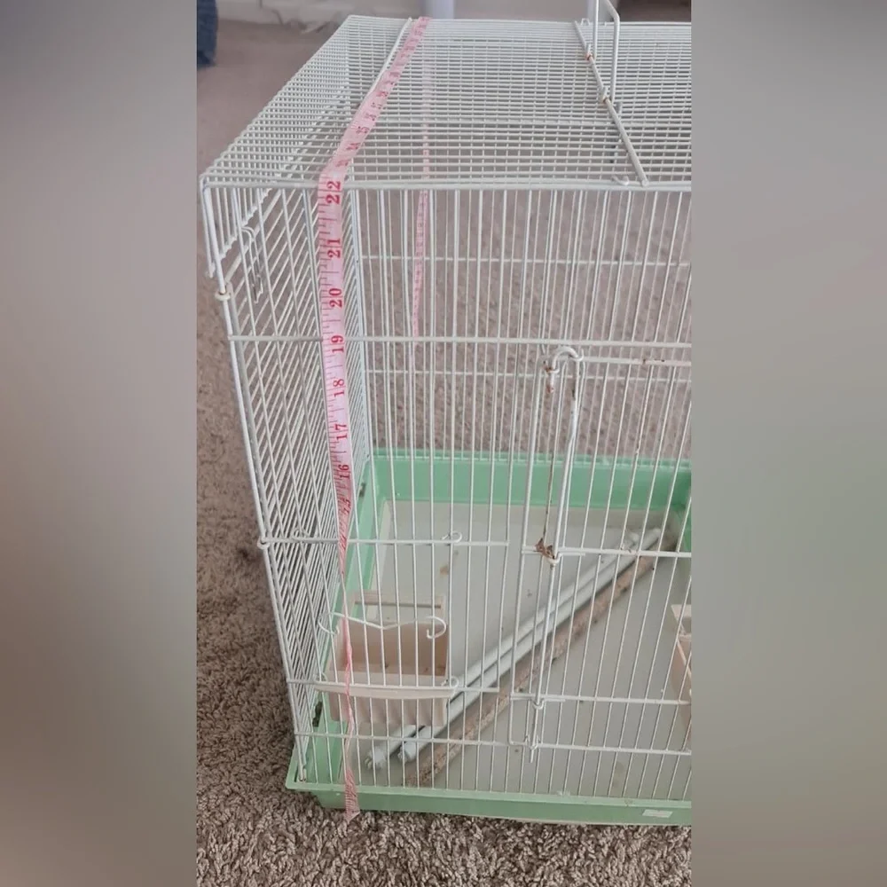 Bird Cage and Toys